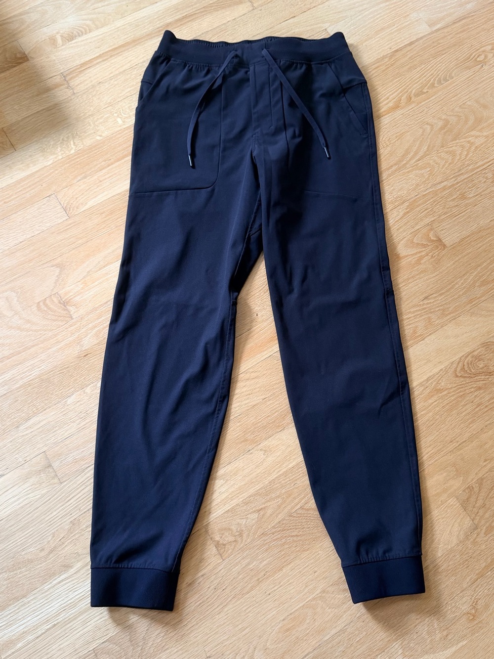 lululemon athletica Men's Black Drawstring Joggers